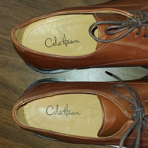 NEW NWT Cole Haan‎ Jackson Split Toe Leather Oxfords Size 10M C06859 - Picture 9 of 11